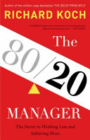 Image for "The 80/20 Manager"