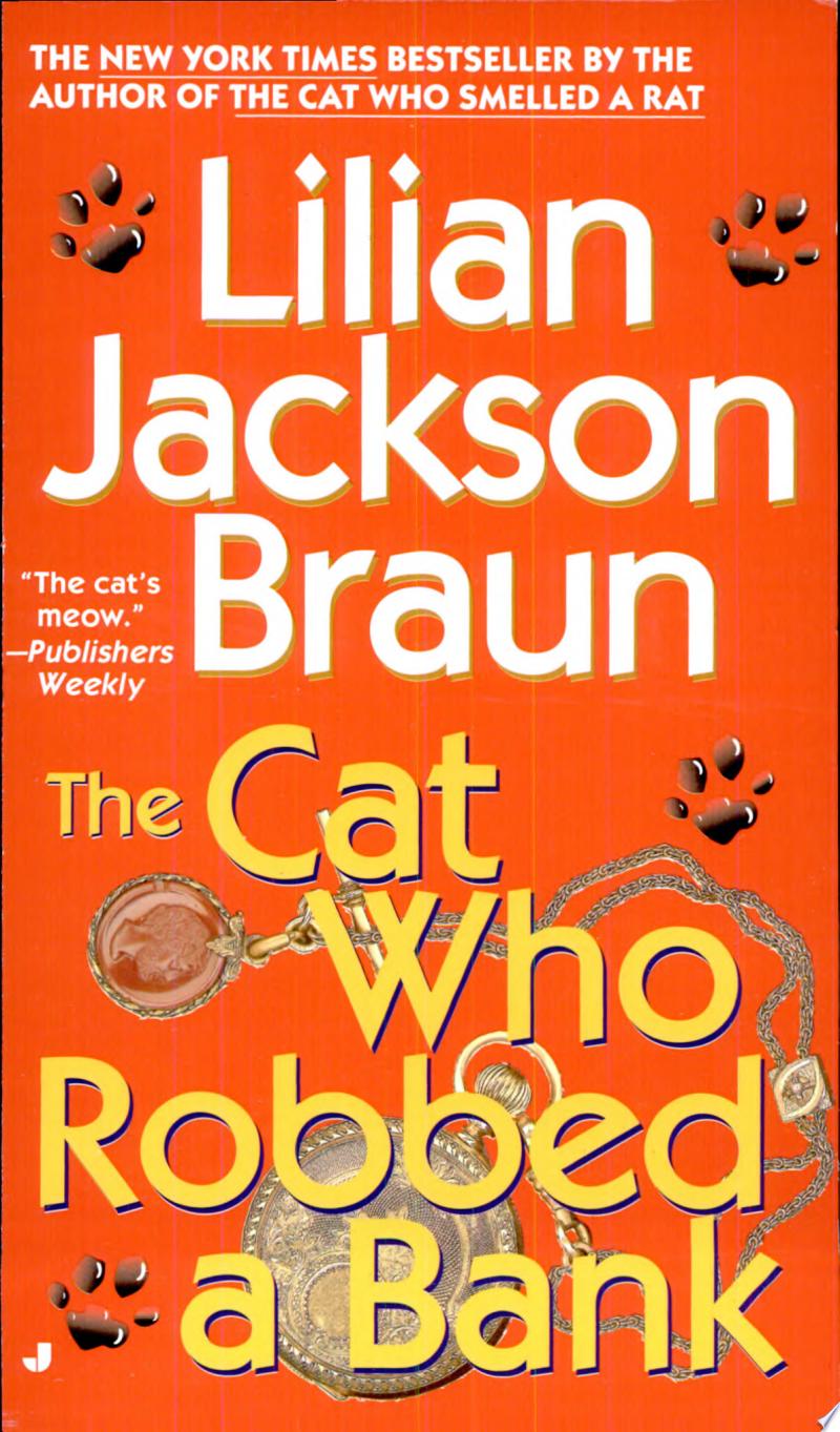 Image for "The Cat Who Robbed a Bank"