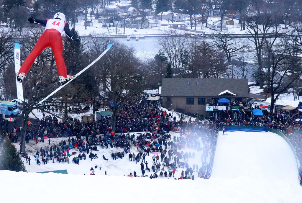 photo of ski jumper at Norge