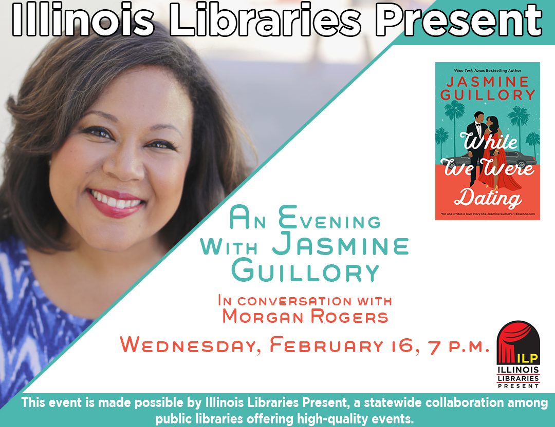 Flier for Jasmine Guillory event