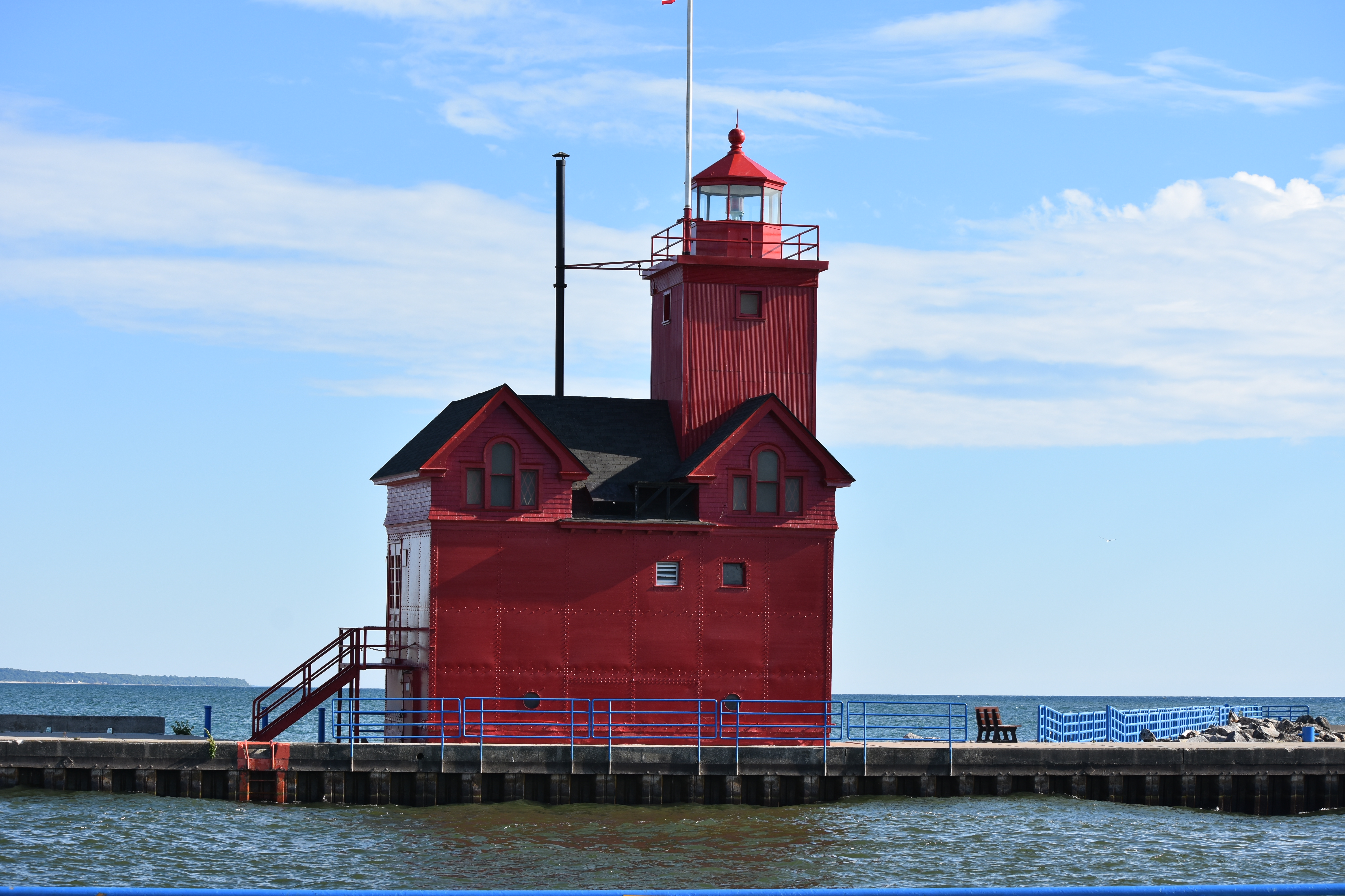 Photo of Holland Harbor Lighthouse, Michigan by Robert Kaplafka