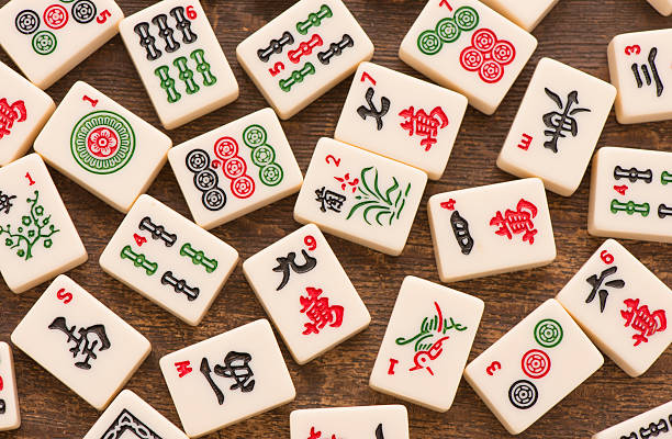 photo of mah jongg tiles