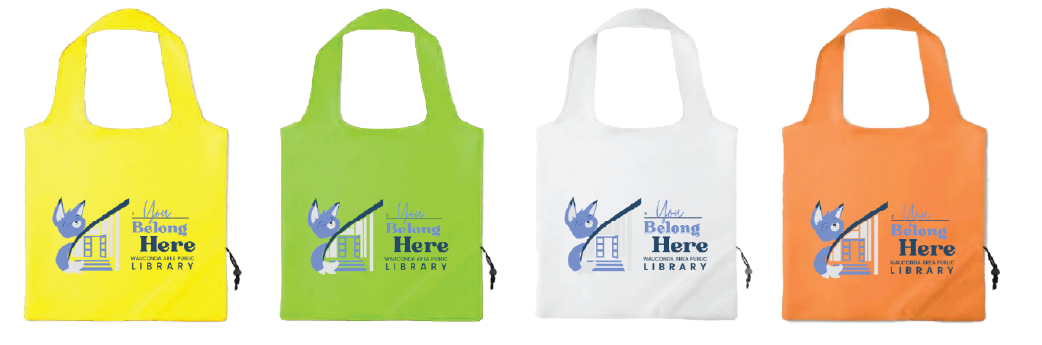 library card sign up tote bag images