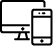 pc and phone icon