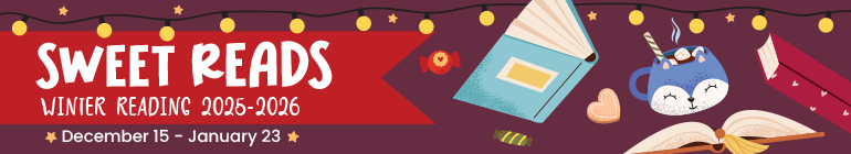 Image for Sweet Reads winter reading 2025 - 2026 December 15 through January 23