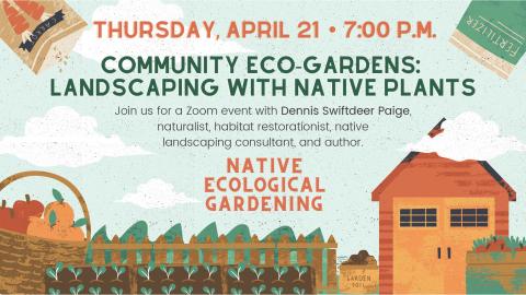 Flier for Community Eco-Gardening