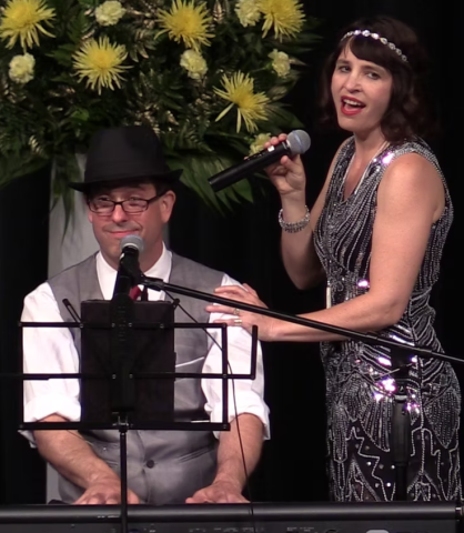 Photo of performers Matt and Cynthia Gruel