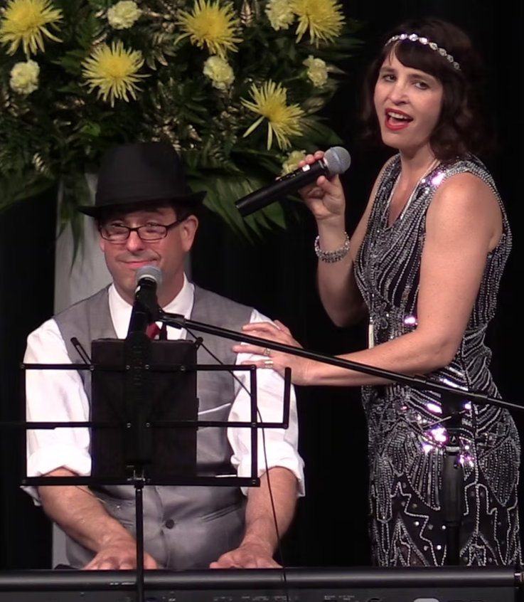 Photo of performers Matt and Cynthia Gruel