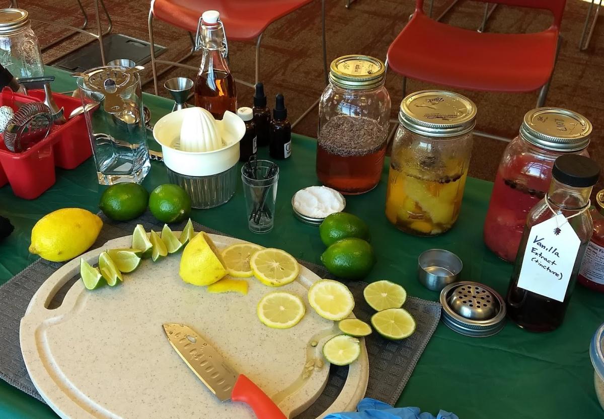 Mocktail ingredients
