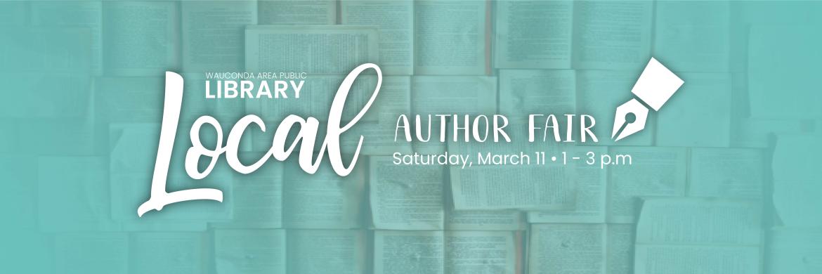 Local Author event information link